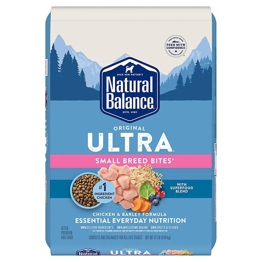 Natural Balance Original Ultra Small Breed Chicken & Barley Formula