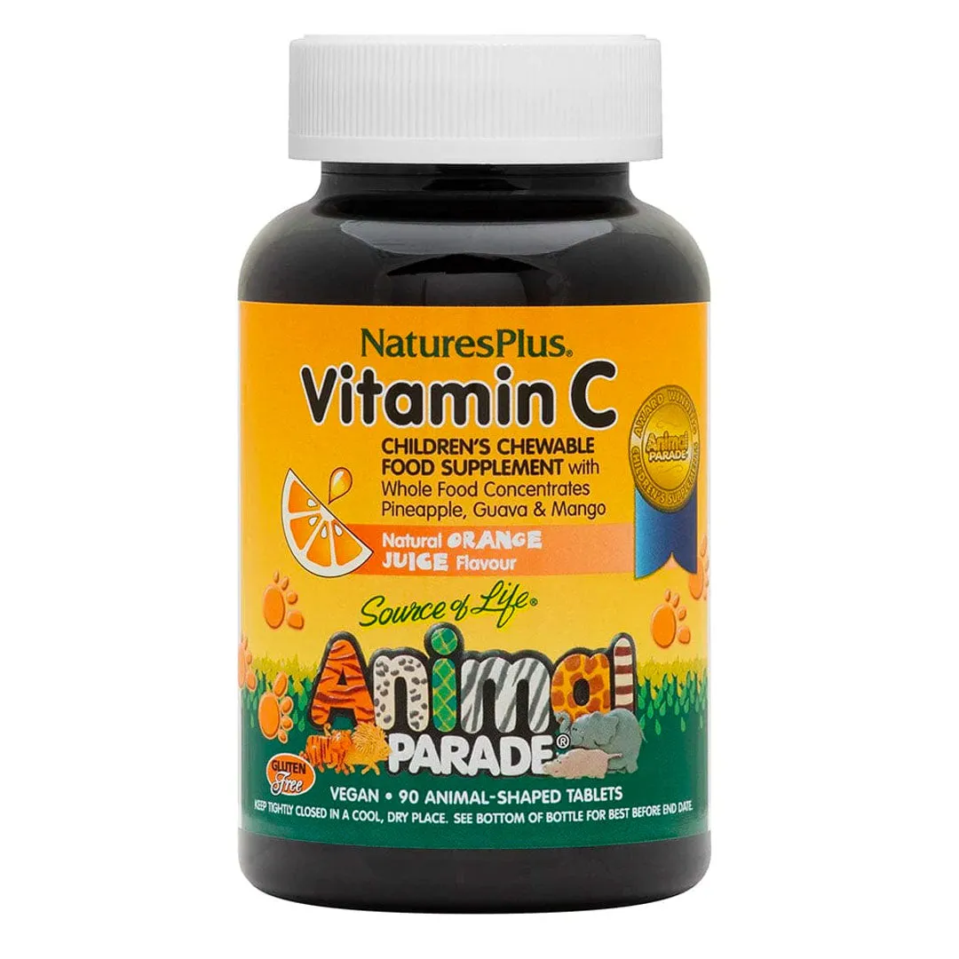 Nature's Plus Animal Parade Vitamin C 90 Tablets