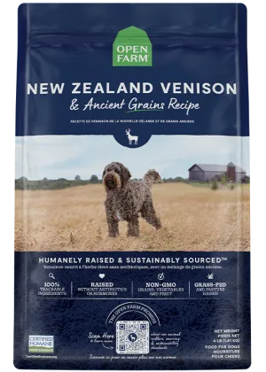 New Zealand Venison & Ancient Grains Dry Dog Food