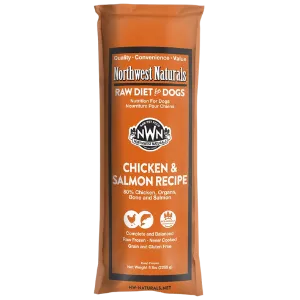 Northwest Naturals Raw Frozen Chicken & Salmon Chub Dog Food 5 lb