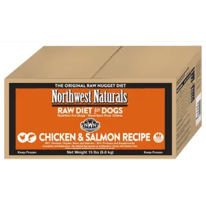 Northwest Naturals Raw Frozen Chicken & Salmon Nuggets Dog Food