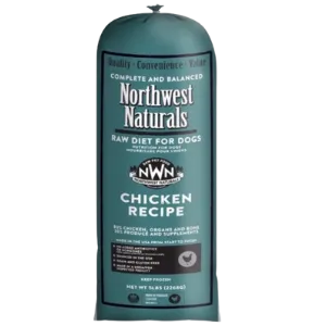 Northwest Naturals Raw Frozen Chicken Chub Dog Food 5 lb