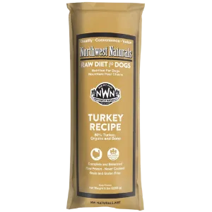 Northwest Naturals Raw Frozen Turkey Chub Dog Food 5 lb