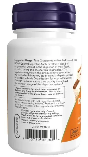 Now Foods Optimum Digestive System 90 VegCap