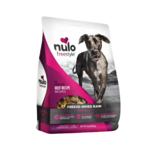 Nulo Freestyle Grain-Free Beef with Apples Recipe Freeze-Dried Dog Food