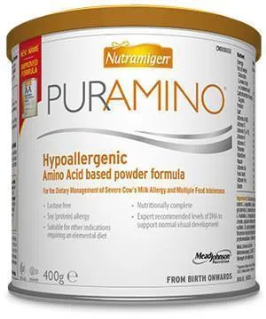 Nutramigen Puramino Hypoallergenic Formula 400g x 6