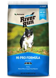 NUTRENA RIVER RUN HI PRO NO SOY DRY DOG FOOD