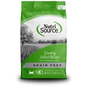 NutriSource Grain-Free Country Select Entree Dry Cat Food