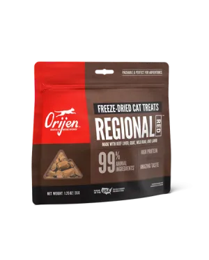 Orijen Freeze-Dried Cat Treats - Regional Red Recipe 1.25oz