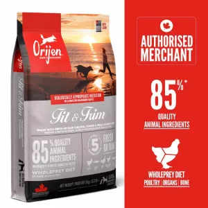 ORIJEN Freeze-Dried Infused Fit & Trim Adult Grain-Free Dry Dog Food 2kg