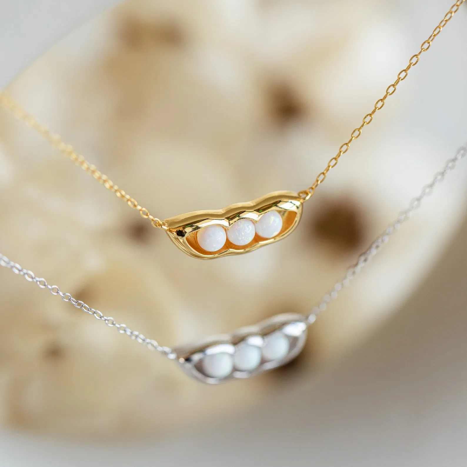 Peas in a Pod Necklace