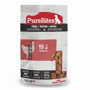 PureBites for Dogs - Chicken Recipe Food Topper