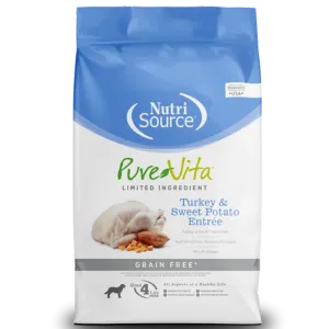 PureVita Grain-Free Turkey & Sweet Potato Dry Dog Food