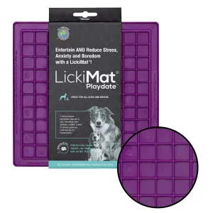 Purple LickiMat Playdate