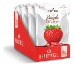 ReadyWise - Simple Kitchen Strawberries - 6 Pack