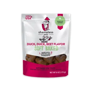 Shameless Pets Duck Duck Beet Soft Baked Dog Treat