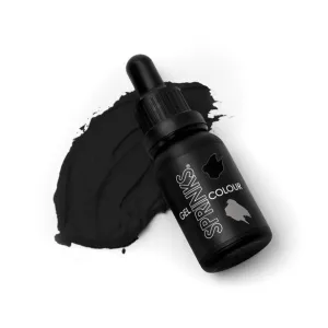 Sprinks Black Gel Colour 15ml