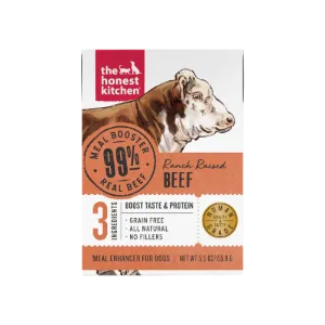 The Honest Kitchen 99% Beef Meal Booster Wet Dog Food