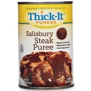 Thick-It Salisbury Steak Puree 15 oz. Can