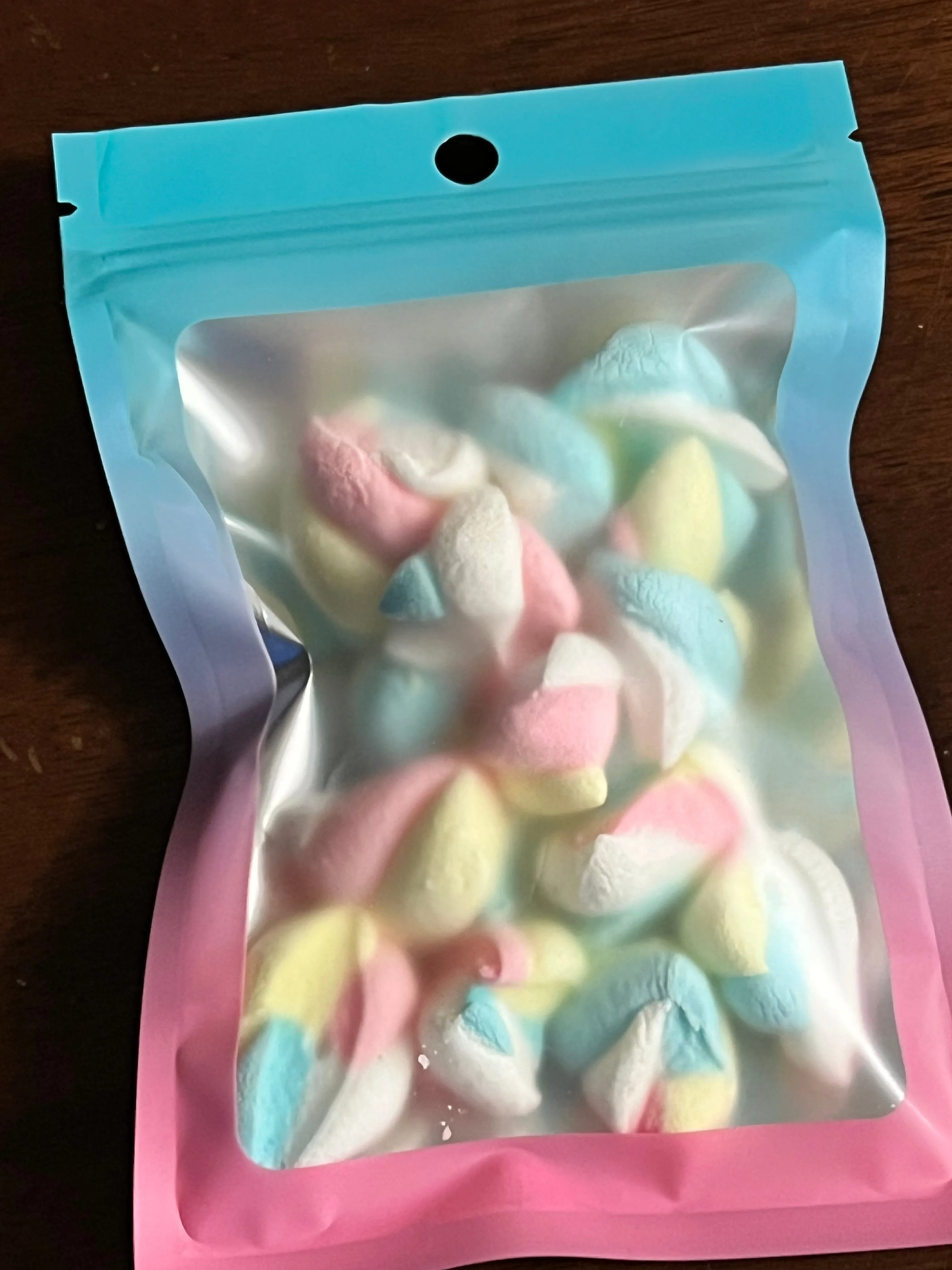 Unicorn Marshmallow Freeze Dried Food