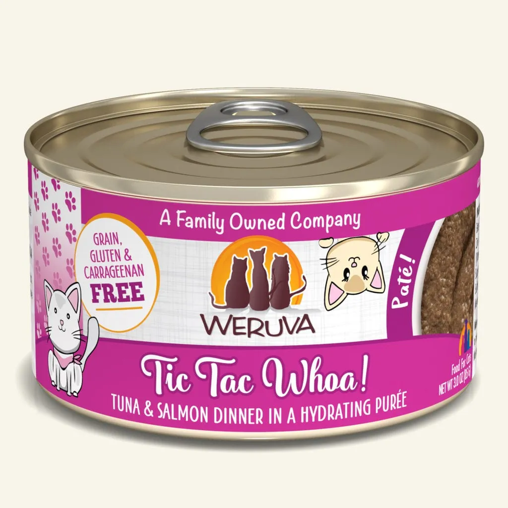 Weruva Cat Patés Dinner in a Hydrating Purée 3.0 oz. Cans