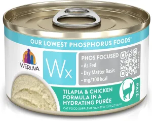 Weruva Wx Tilapia & Chicken Hydrating Puree