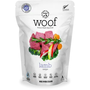 Woof Freeze-Dried Raw Lamb Dog Food 1kg