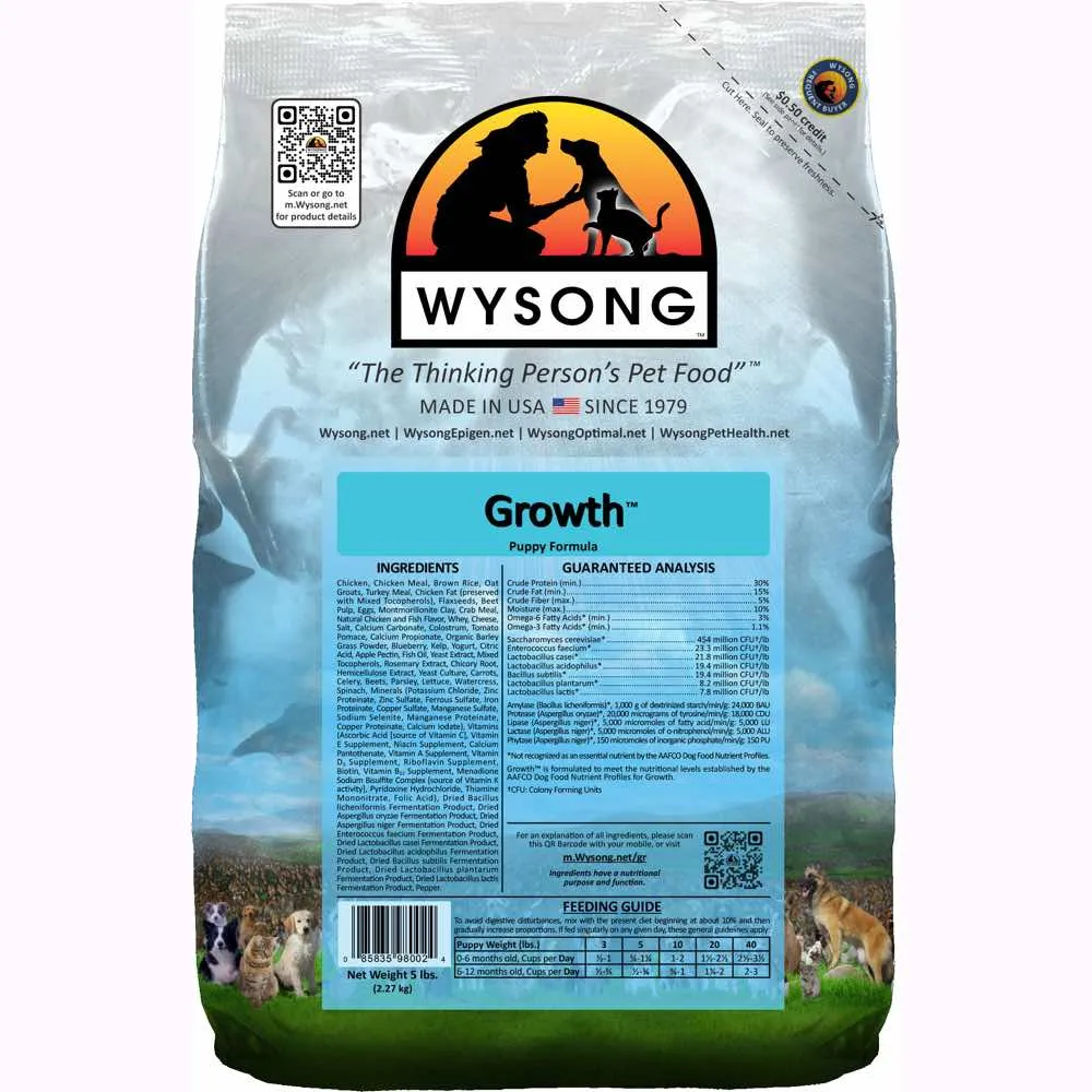 Wysong Growth Puppy Formula Dry Dog Food