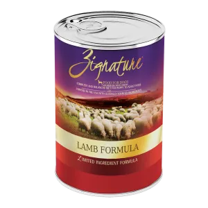 Zignature Dog Canned Food Lamb Formula 13oz