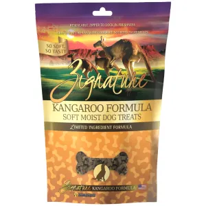 Zignature Kangaroo Formula Soft Moist Dog Treats 4oz