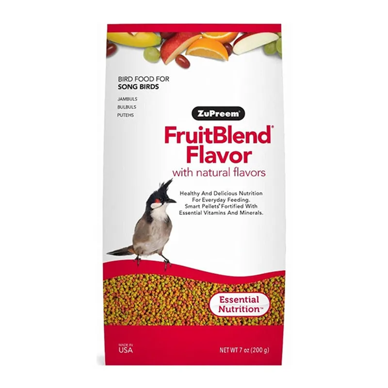 Zupreem FruitBlend Flavor for Song Birds 200g